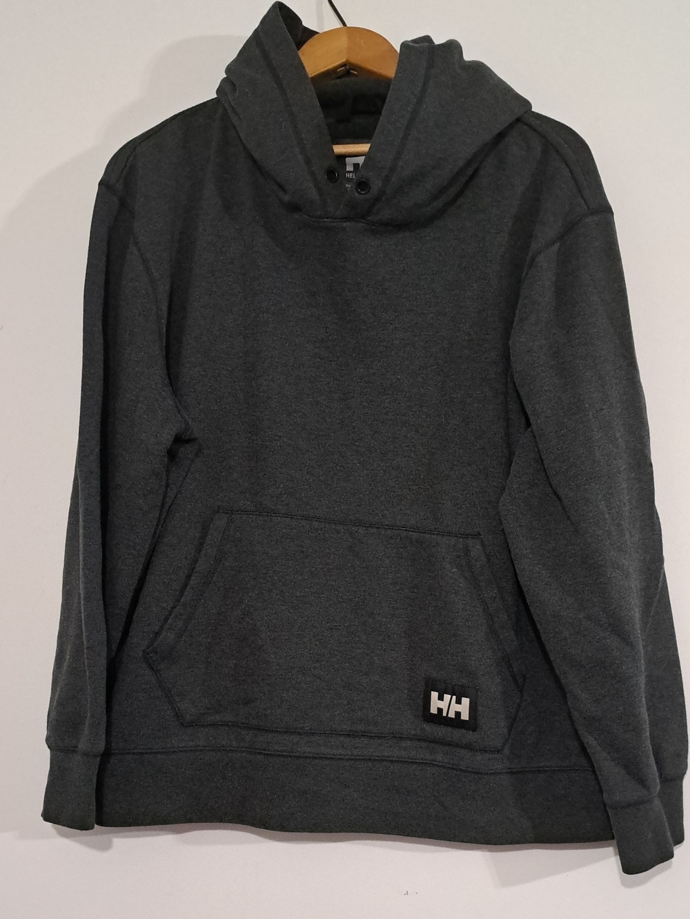Helly Hansen Dark Gray Hooded Pullover Sweatshirt